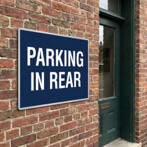 Aluminum composite ACM sign