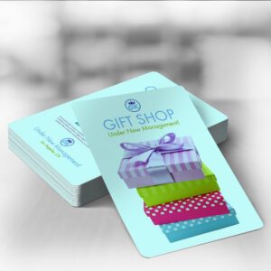 Round Corner Announcement Cards