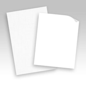 Blank Letterheads shown in a real business setting