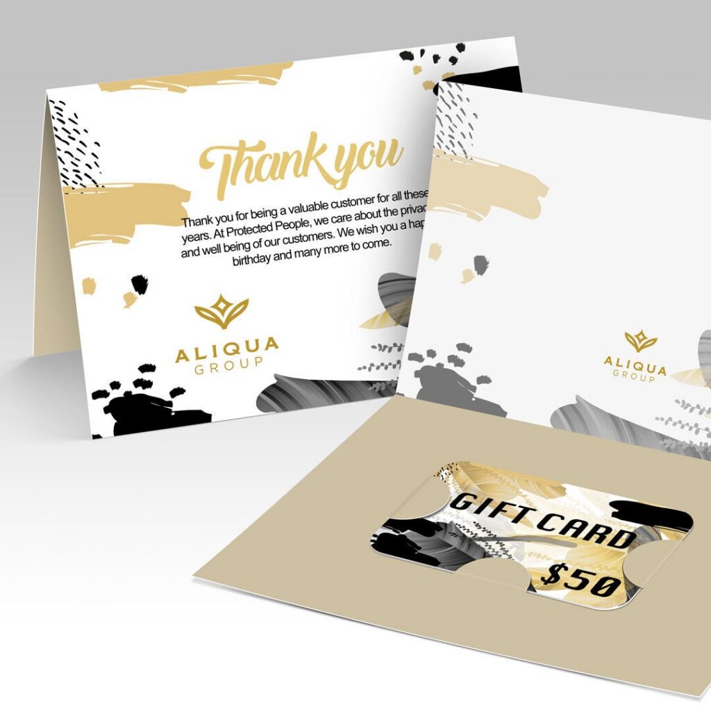 Cards with Gift Card Holder (Slits) Greeting Cards